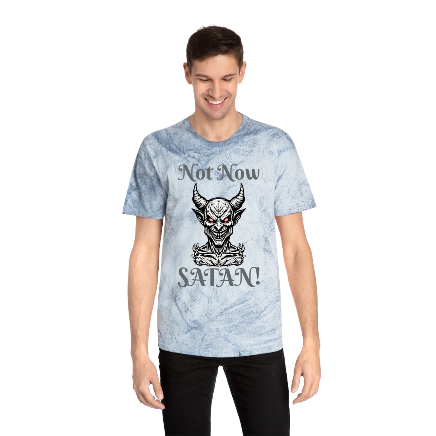 "Not Now... I Have Angelic Things To Do" - Unisex Color Blast T-Shirt - Kolohe Ko - Kolohe Ko