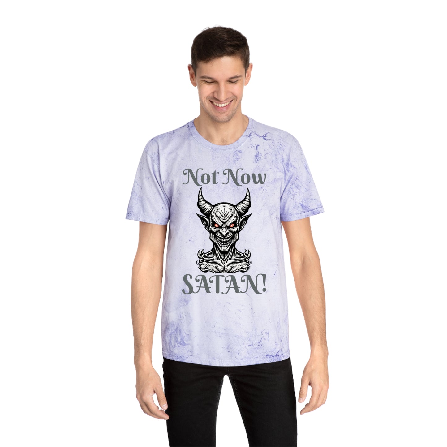 "Not Now... I Have Angelic Things To Do" - Unisex Color Blast T-Shirt - Kolohe Ko - Kolohe Ko