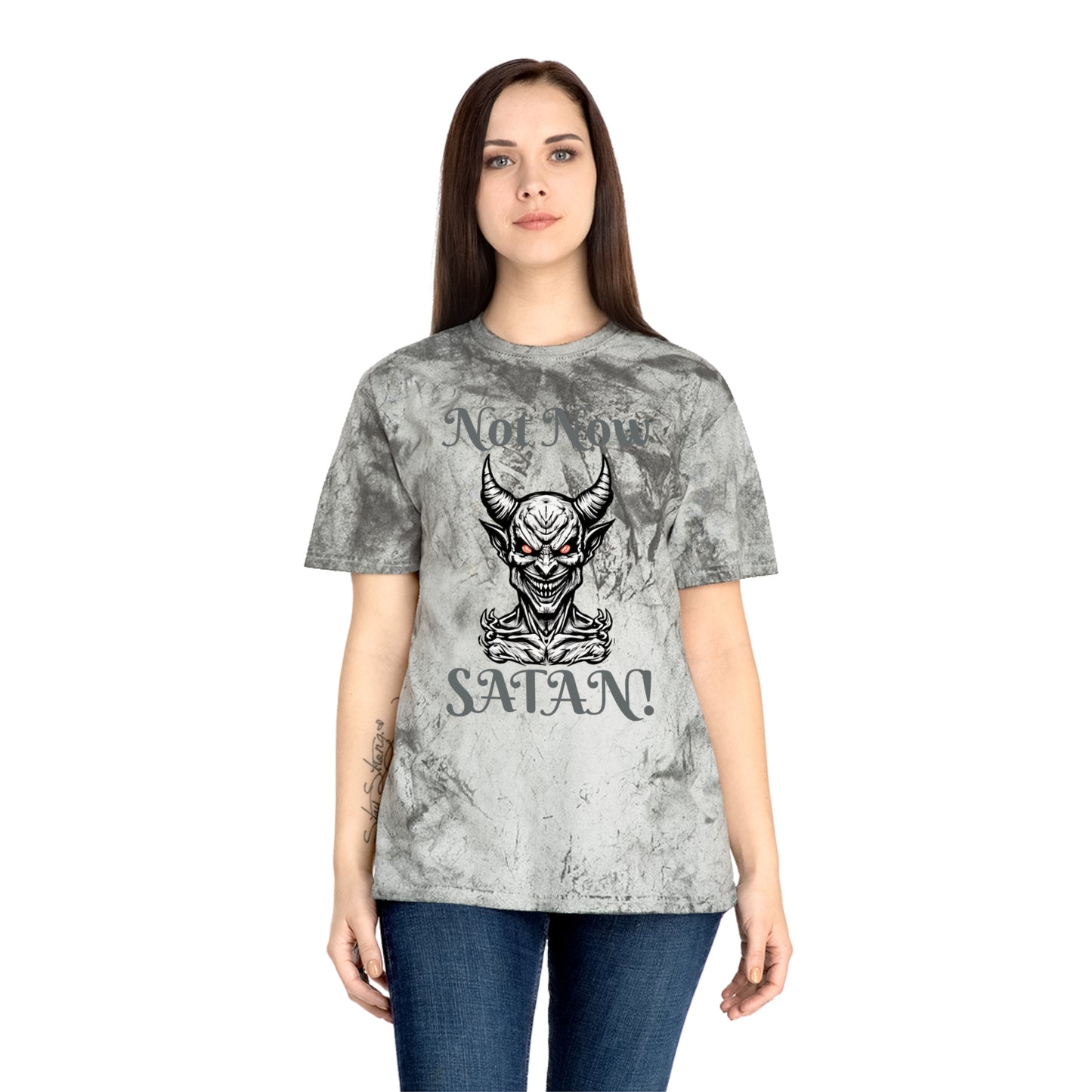 "Not Now... I Have Angelic Things To Do" - Unisex Color Blast T-Shirt - Kolohe Ko - Kolohe Ko