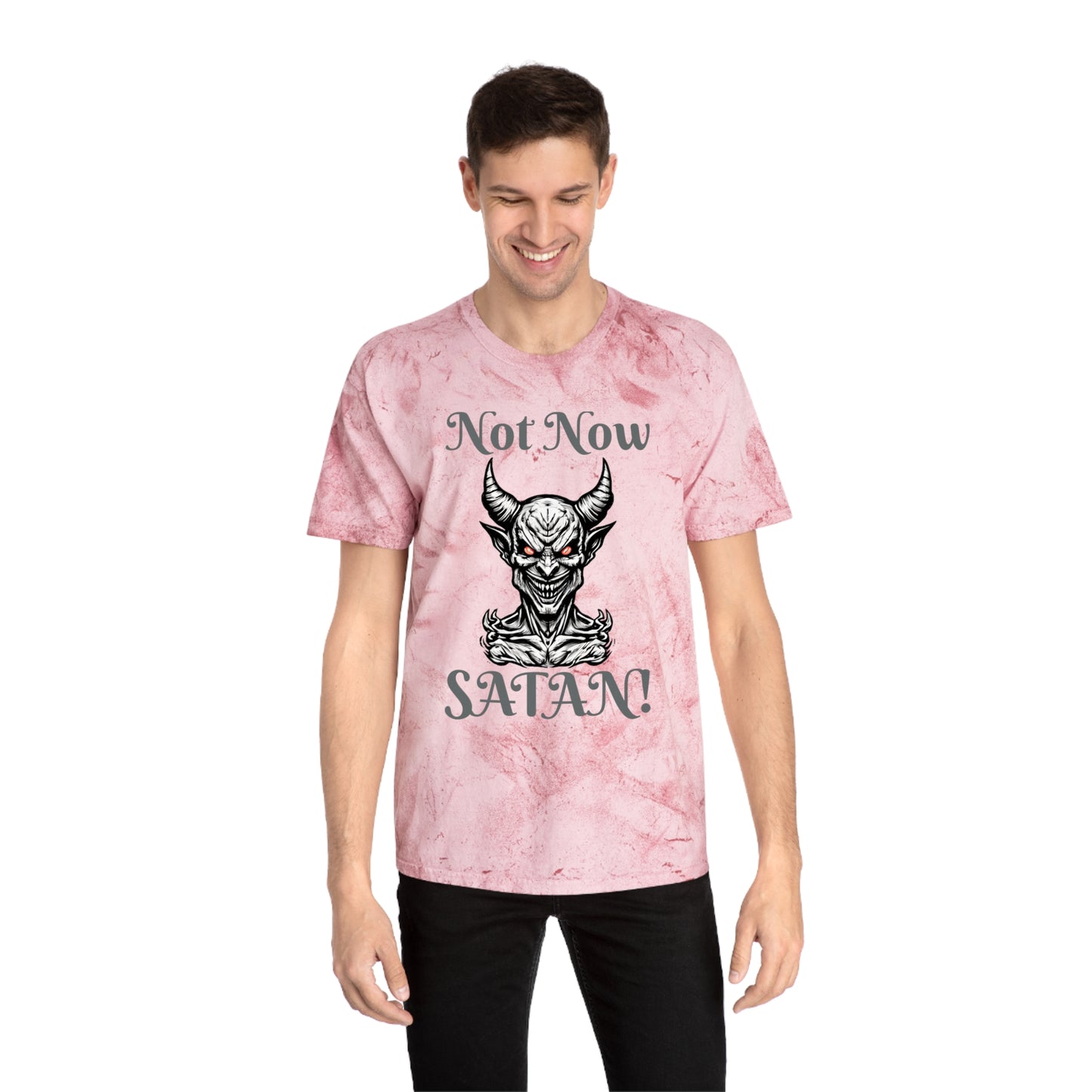 "Not Now... I Have Angelic Things To Do" - Unisex Color Blast T-Shirt - Kolohe Ko - Kolohe Ko