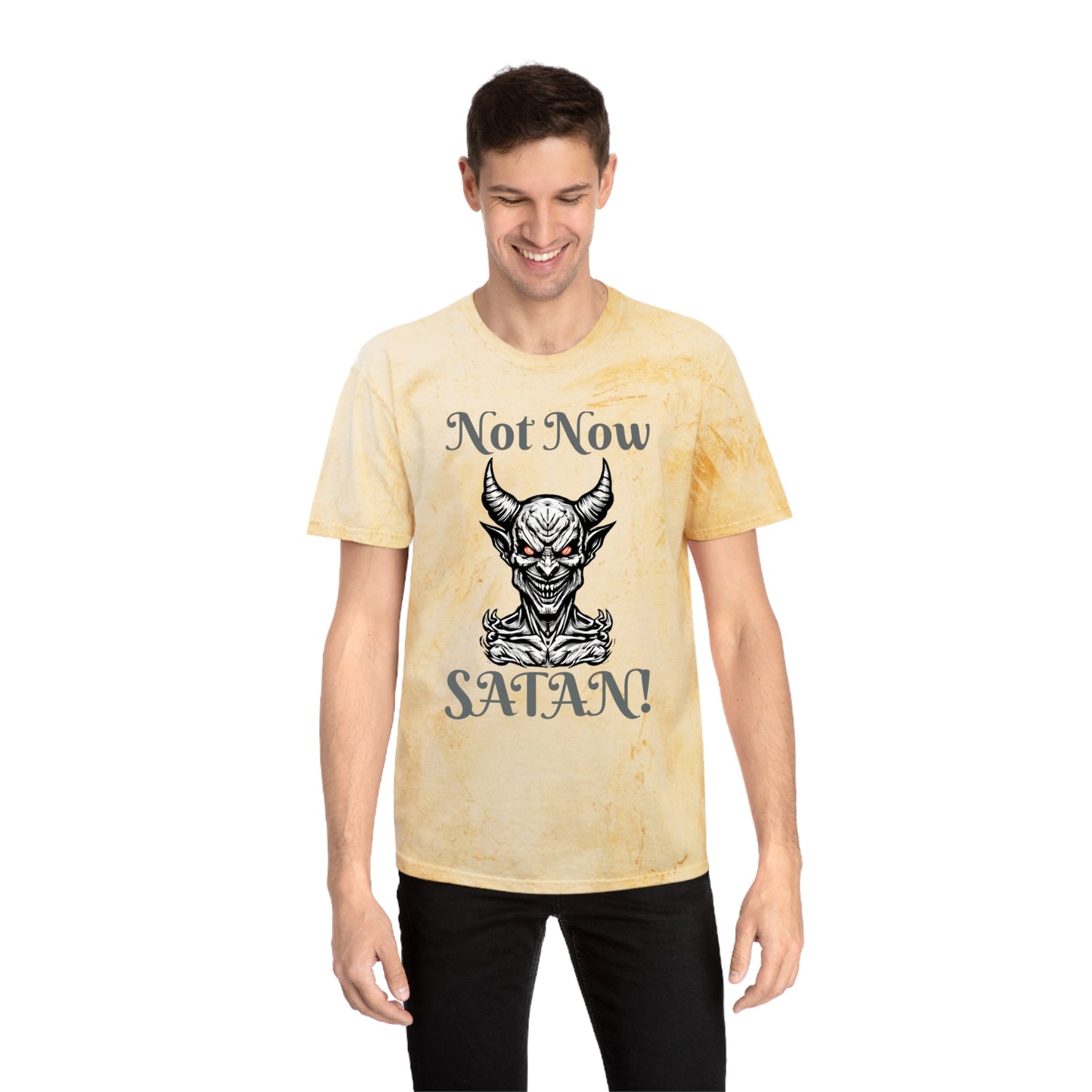 "Not Now... I Have Angelic Things To Do" - Unisex Color Blast T-Shirt - Kolohe Ko - Kolohe Ko