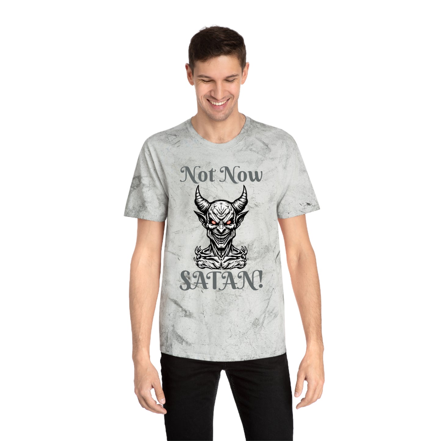 "Not Now... I Have Angelic Things To Do" - Unisex Color Blast T-Shirt - Kolohe Ko - Kolohe Ko