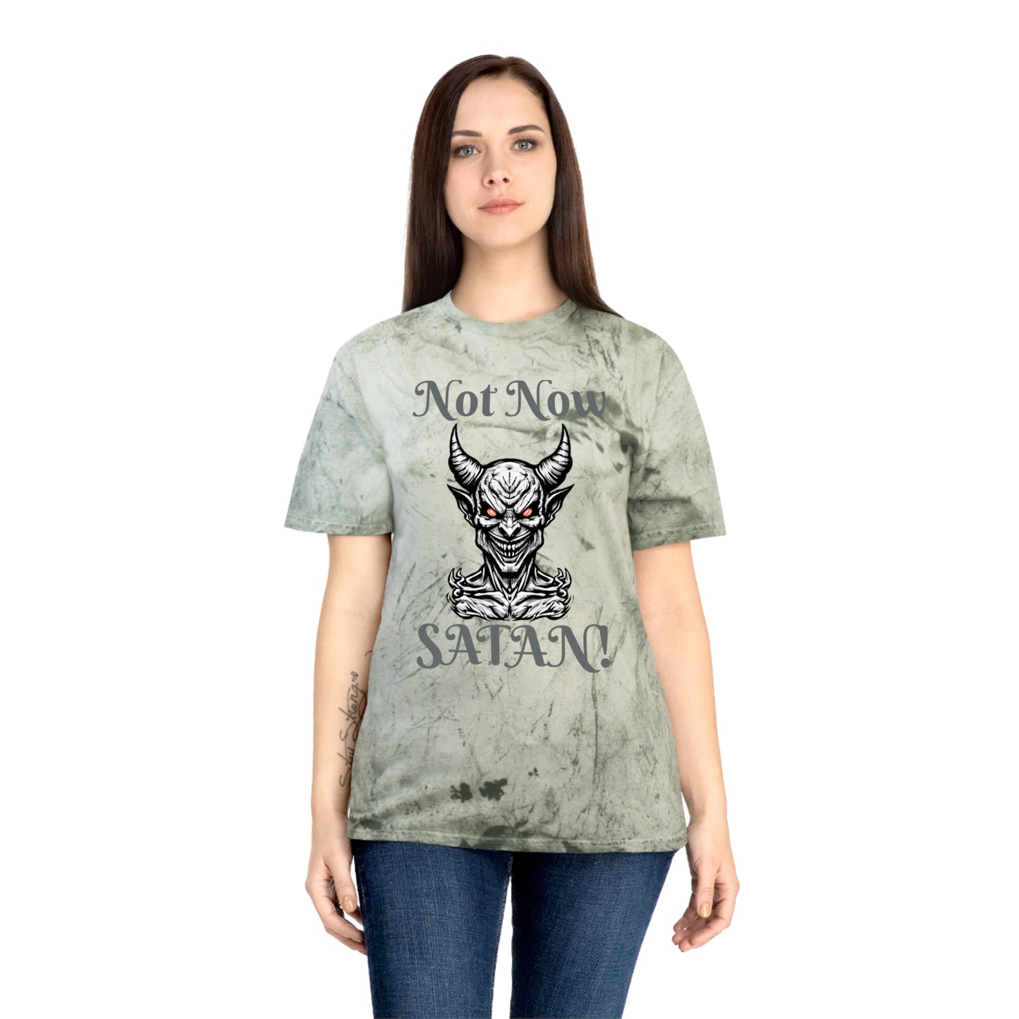 "Not Now... I Have Angelic Things To Do" - Unisex Color Blast T-Shirt - Kolohe Ko - Kolohe Ko
