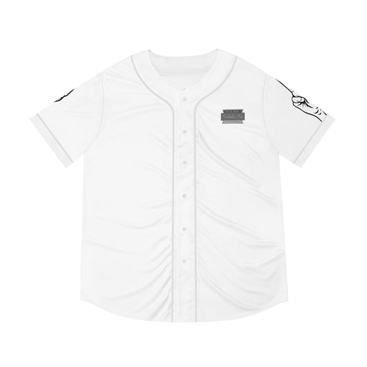 "F"it - White Men's Baseball Jersey - Select White or Black Trim and Buttons - Kolohe Ko. - Kolohe Ko