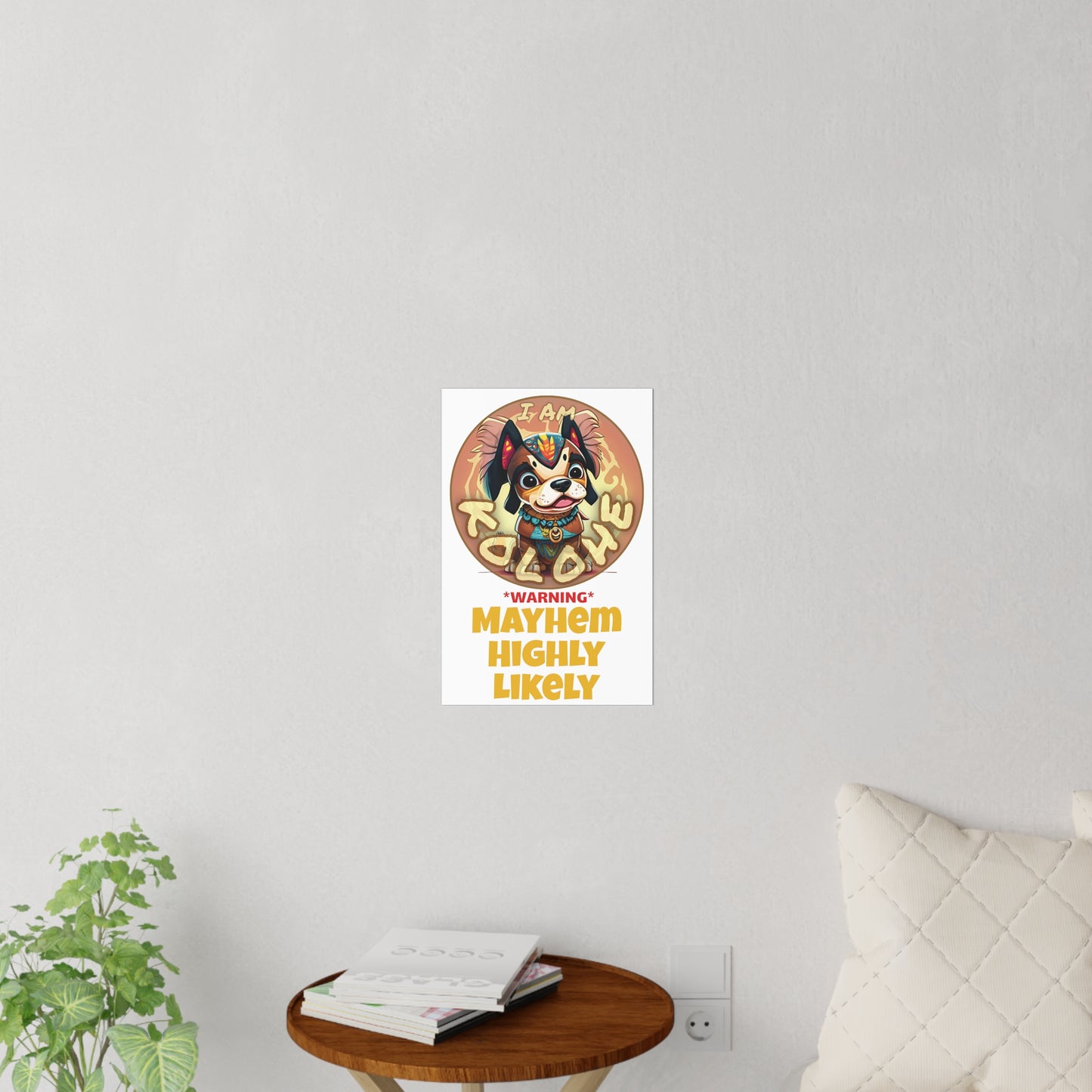 I Am Kolohe Mayhem Highly Likely | Wall Decals | White | Kolohe Ko - Kolohe Ko