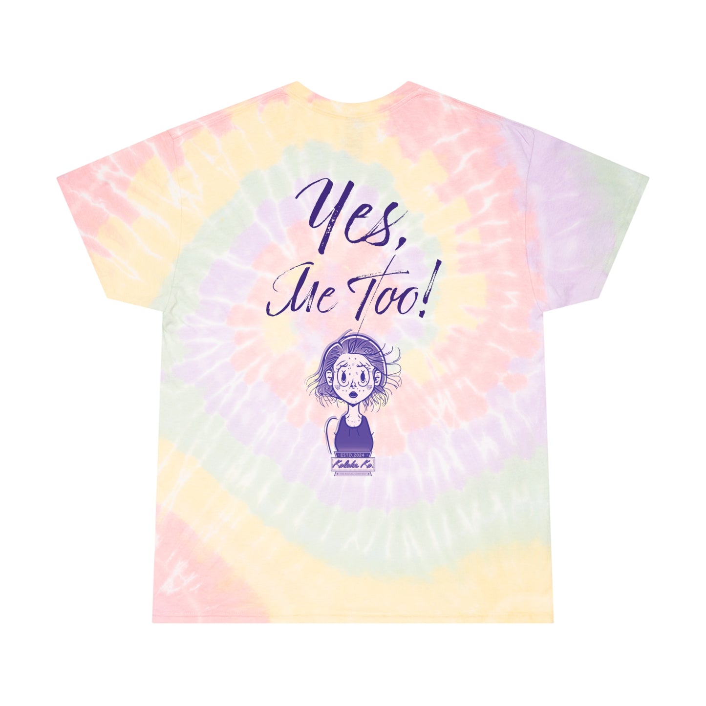 Yes Me Too John 3:16 | Tie-Dye Tee, Spiral | 2 Styles | Kolohe Ko - Kolohe Ko