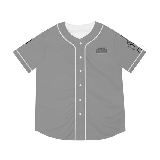 "F"it - Gray Men's Baseball Jersey - Select White or Black Trim and Buttons - Kolohe Ko. - Kolohe Ko