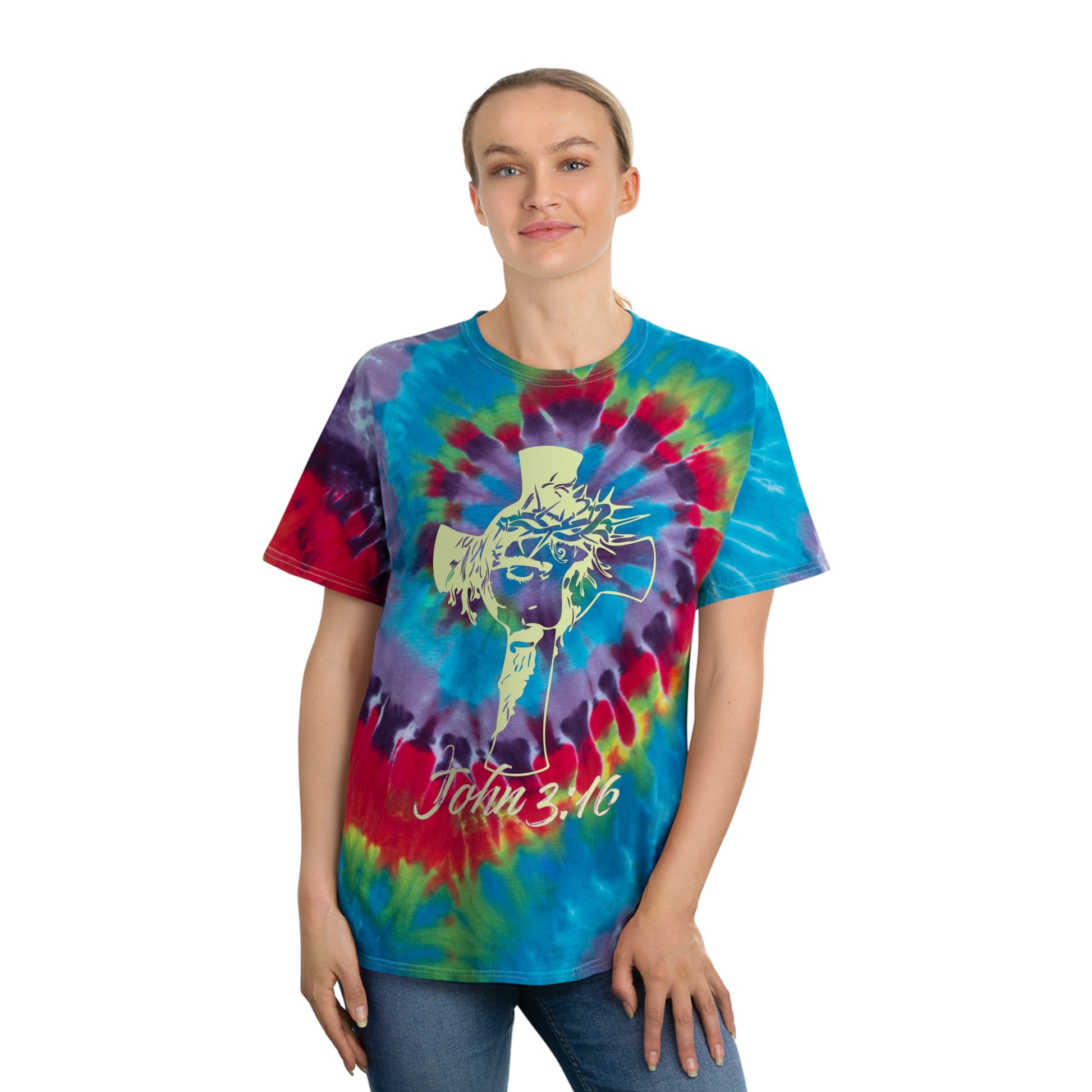 Yes Me Too John 3:16 | Tie-Dye Tee, Spiral | 2 Styles | Kolohe Ko - Kolohe Ko