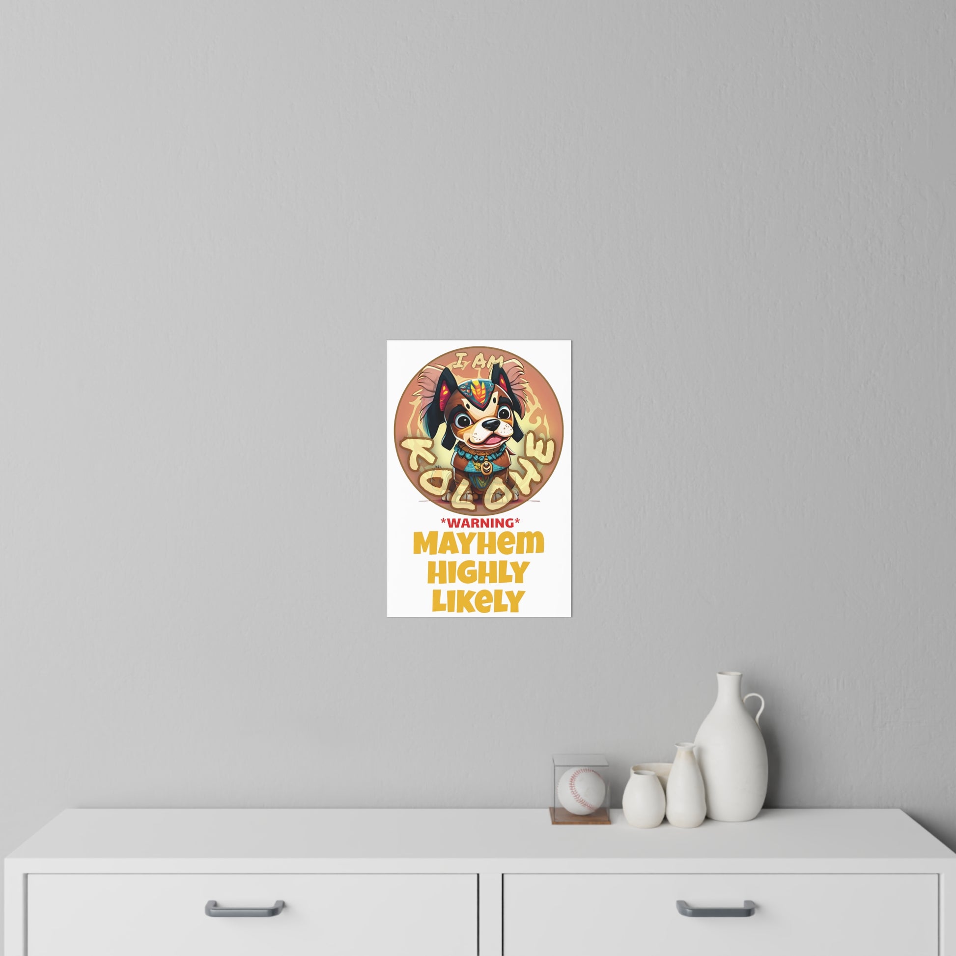 I Am Kolohe Mayhem Highly Likely | Wall Decals | White | Kolohe Ko - Kolohe Ko