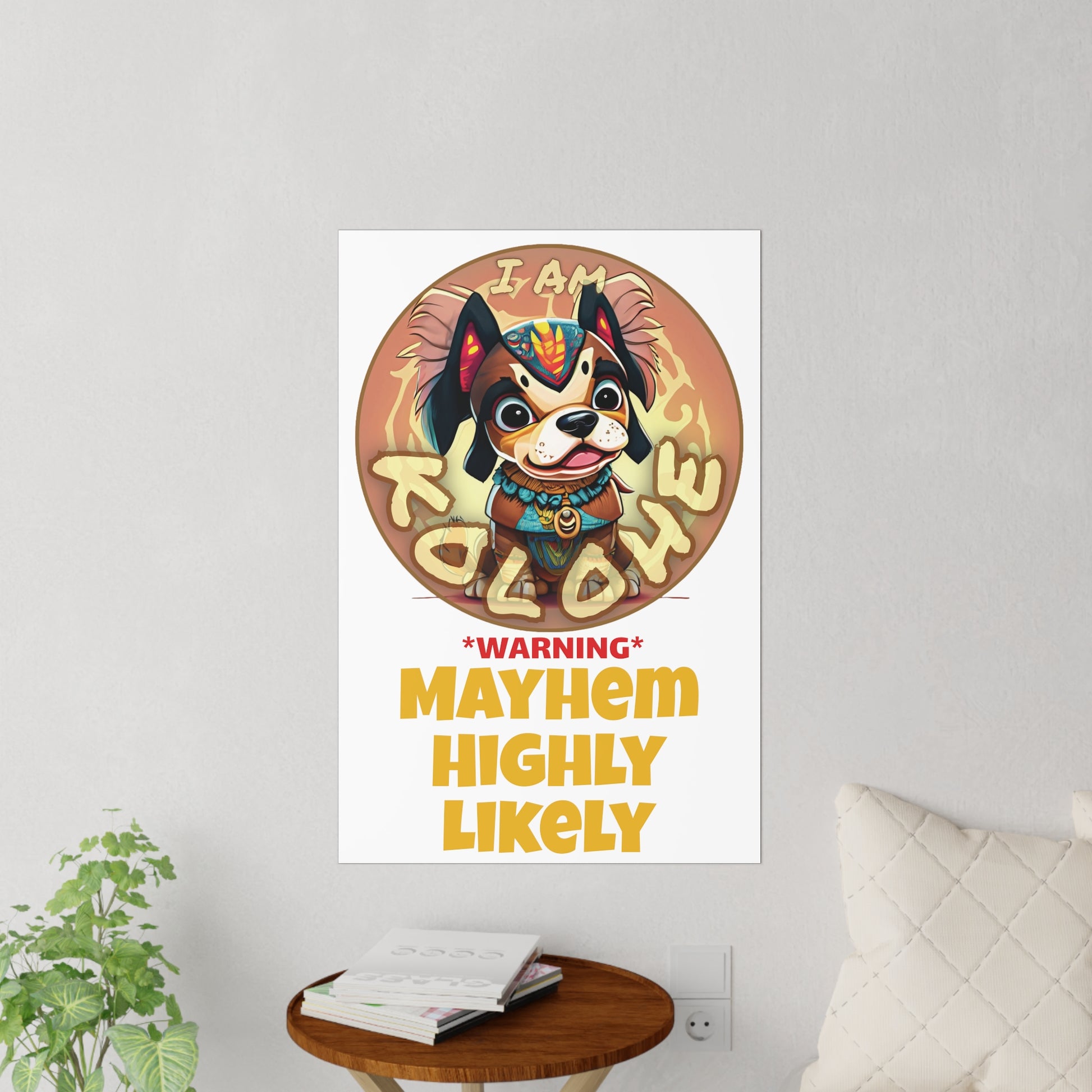 I Am Kolohe Mayhem Highly Likely | Wall Decals | White | Kolohe Ko - Kolohe Ko