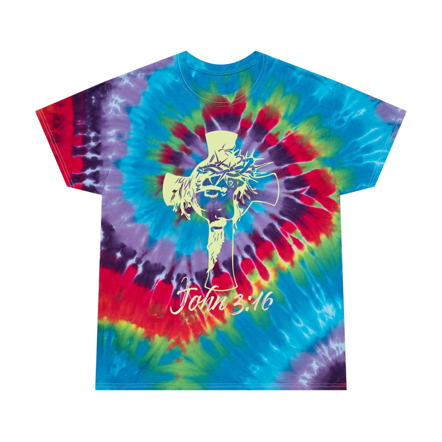 Yes Me Too John 3:16 | Tie-Dye Tee, Spiral | 2 Styles | Kolohe Ko - Kolohe Ko