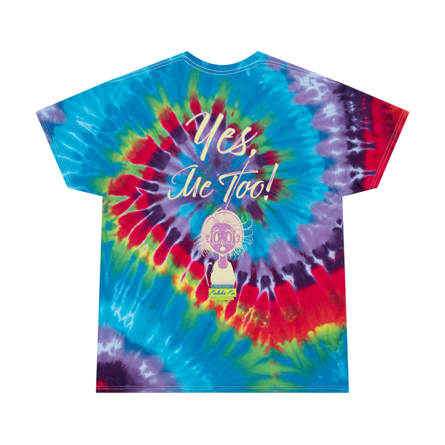 Yes Me Too John 3:16 | Tie-Dye Tee, Spiral | 2 Styles | Kolohe Ko - Kolohe Ko